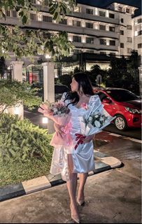 White Filipiniana Gown For Rent