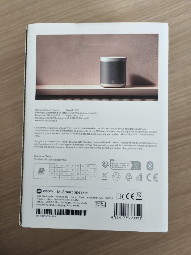 Xiaomi Smart Speaker63205308168579111