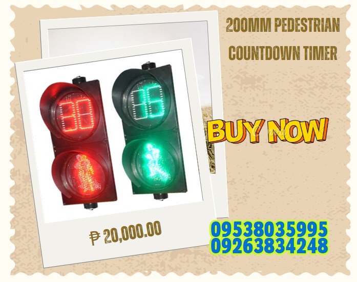 200MM PEDESTRIAN COUNTDOWN TIMER, Everything Else, Others on Carousell
