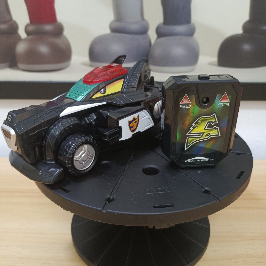 BANDAI POWER RANGERS ENGINE SENTAI GO-ONGER DX ENGINE GUNPHERD, Hobbies ...