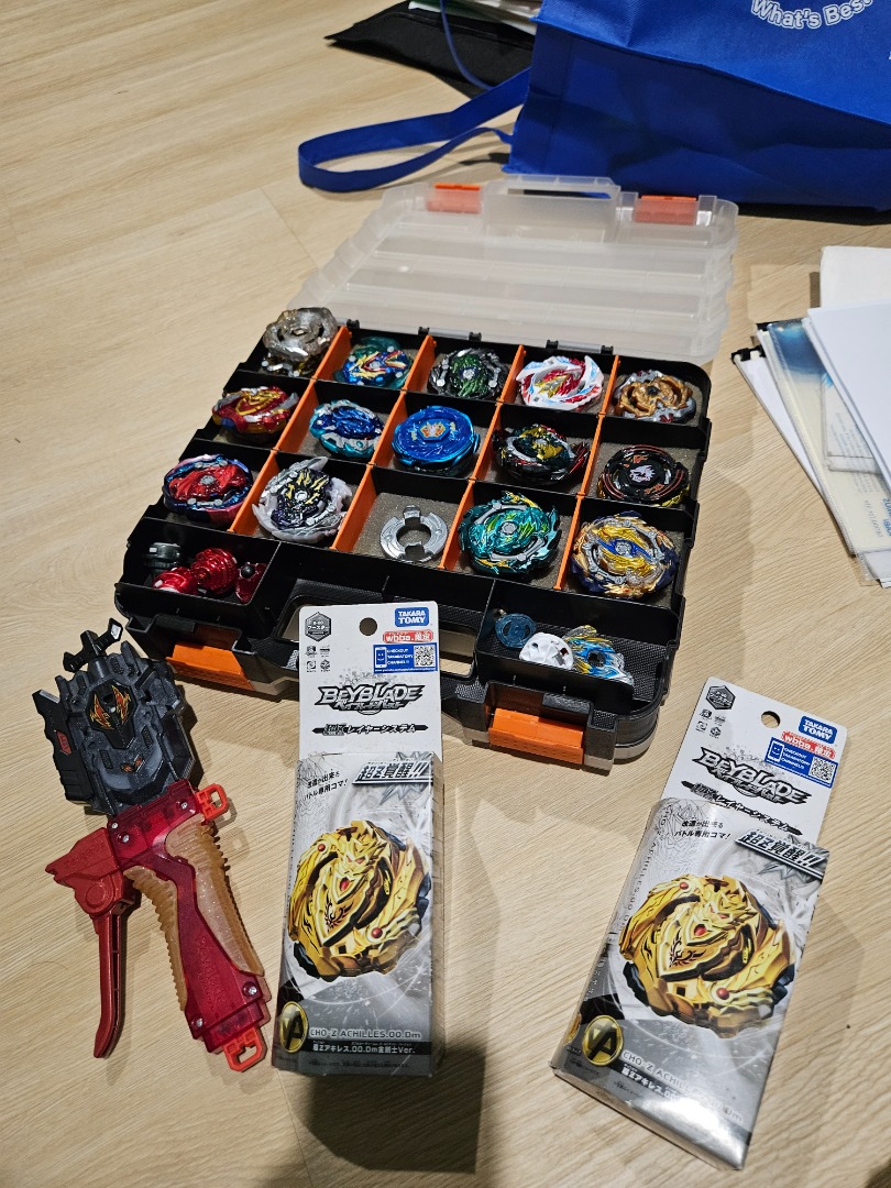 BEYBLADE BUNDLE SET, Hobbies & Toys, Toys & Games on Carousell