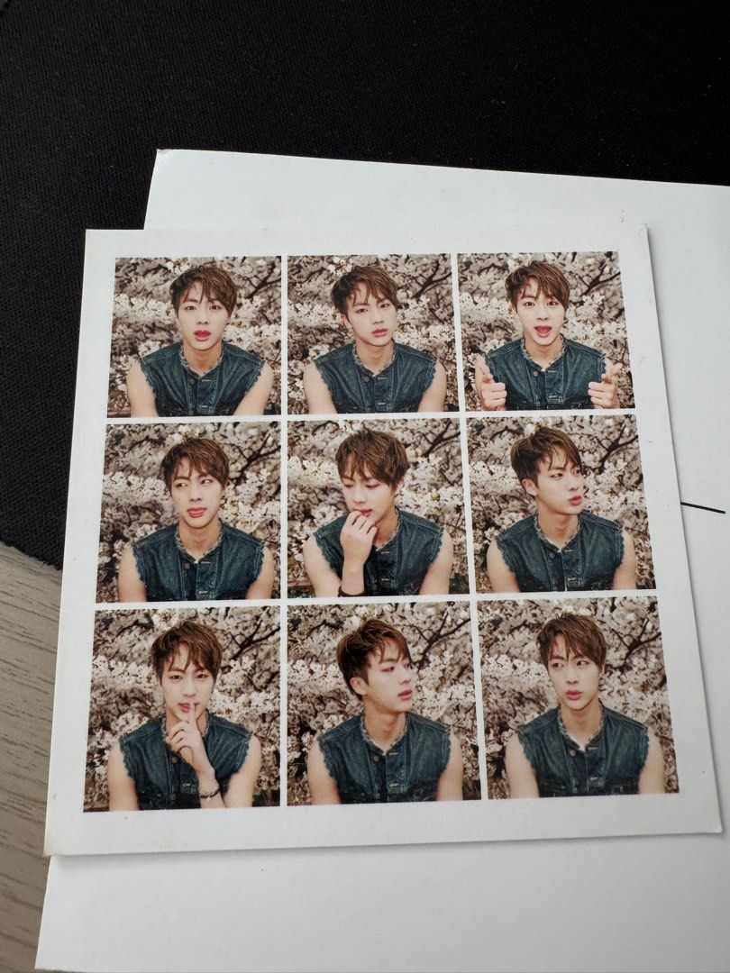 BTS JIN HYYH Pt.1 PC - OFFICIAL (Category: K-Wave Merchandise) located in Taguig. Submitted by champagne_problemss (Listing ID 1353459469, Image 1). Description: see pics for condition.
