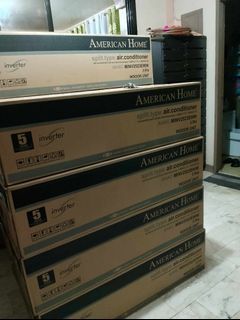 ✅BUDEGA SALE BRAND NEW AIRCON SPLIT TYPE INVERTER  ✅