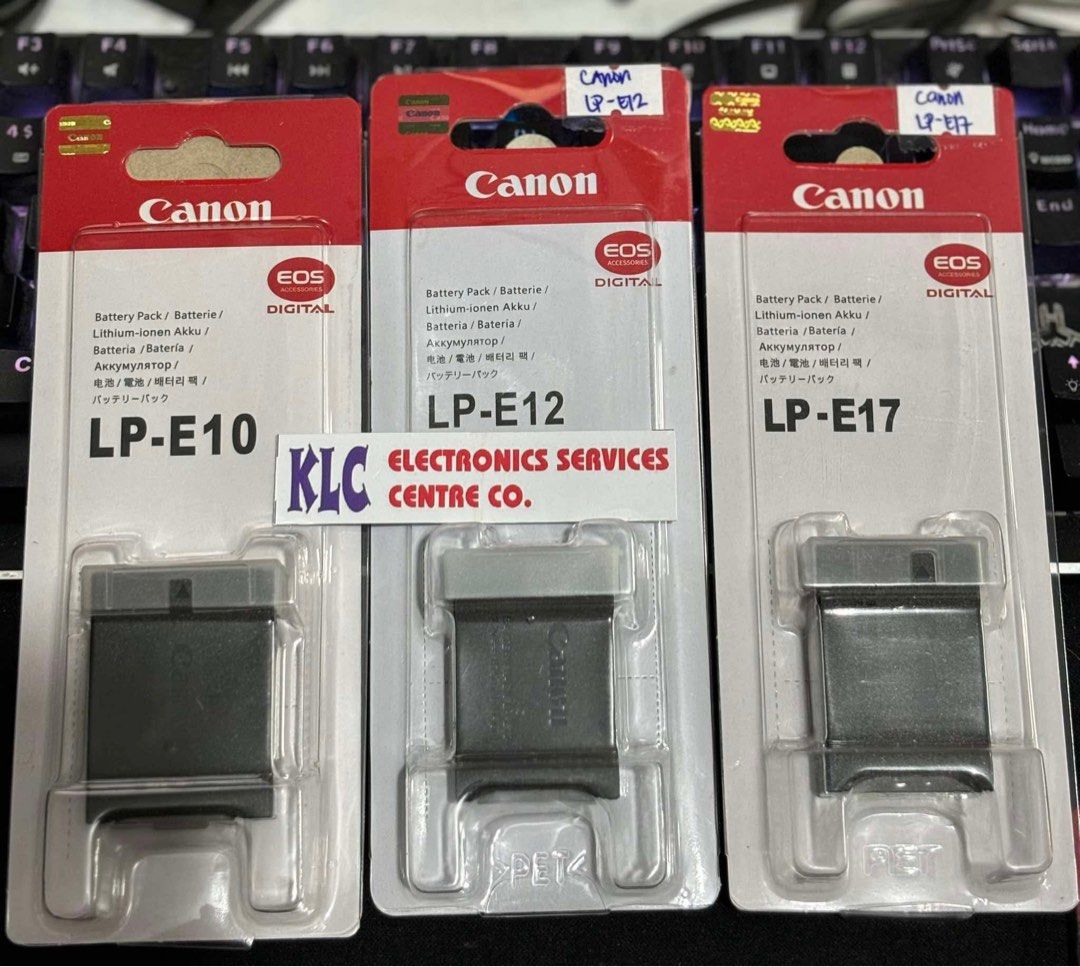 CANON CAMERA BATTERIES (Category: Batteries & Chargers) located in Makati City. Submitted by jc.cuerdo (Listing ID 1353584571, Image 1). Description: CANON CAMERA BATTERIES 👉AVAILABLE BATTERIES LP-E5 LP-E6 LP-E8 LP-E10 LP-E12 LP-E17 NB-2LH NB-4L NB-5L NB-6L NB-6LH NB-7L NB-8L NB-10L NB-11L NB-11LH NB-12L NB-13L BP-511H BP-808 👉Brand new 👉Deliver within a day MODE OF PAYMENT: ❗️COD Lalamove/Grab ❗️LBC Delivery ❗️GCASH ❗️BDO TRANSFER ❗️BPI TRANS