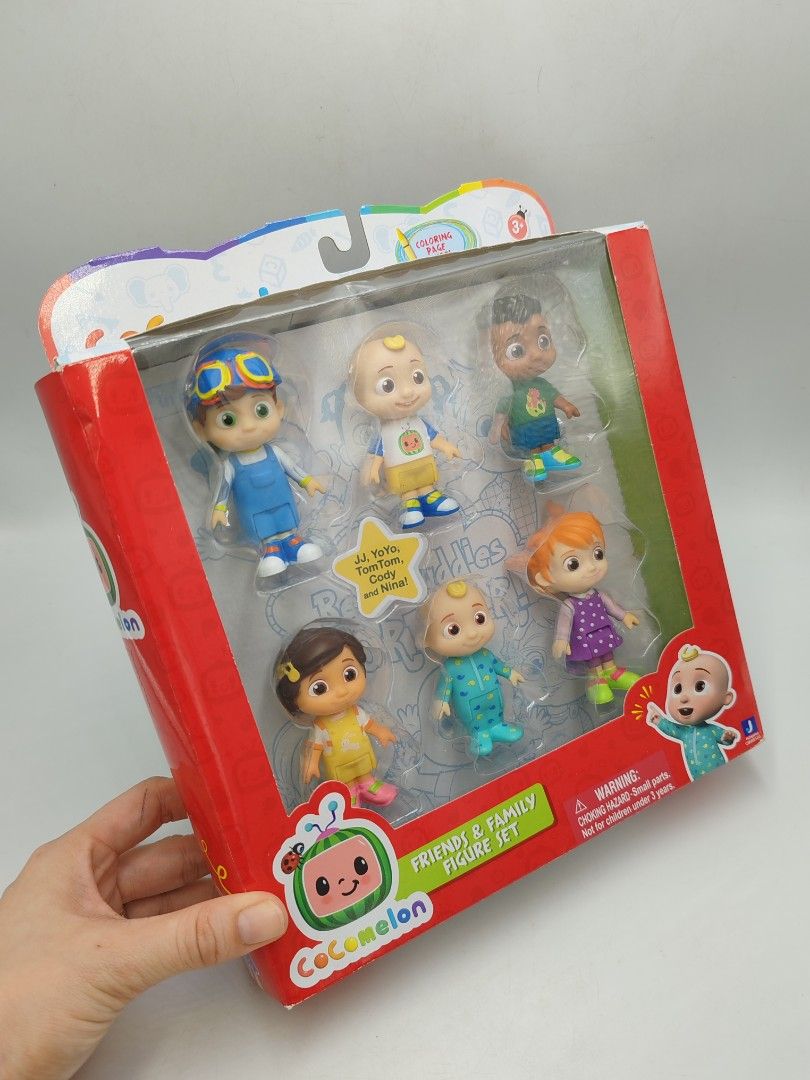 Cocomelon Friends & Family Figure Set (C14), Hobbies & Toys, Toys ...