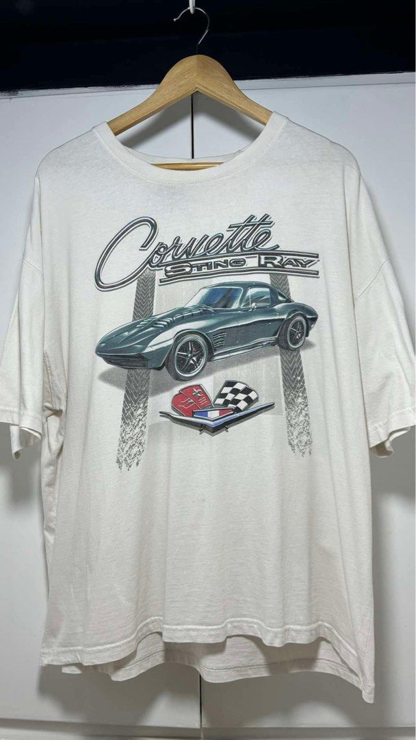 Corvette Sting Ray Vintage Shirt (Category: Tshirts & Polo Shirts ) located in Angeles City. Submitted by ayobr0 (Listing ID 1353496767, Image 1). Description: Corvette Sting Ray Vintage Shirt Dimes: 25x31 Needs wash lang but good condition .