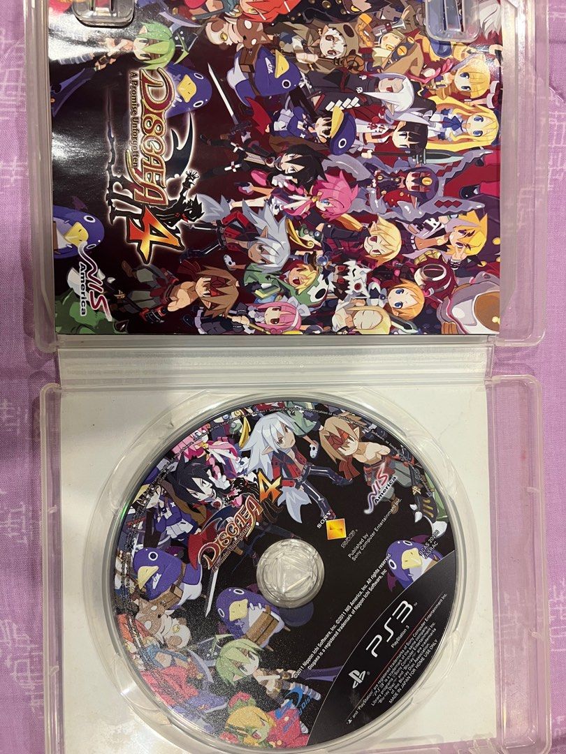 Disgaea 4 PS3 game (Category: PlayStation) located in Manila. Submitted by declutterforamari (Listing ID 1353527266, Image 3). Description: Message for more pictures and details. Thank you :).
