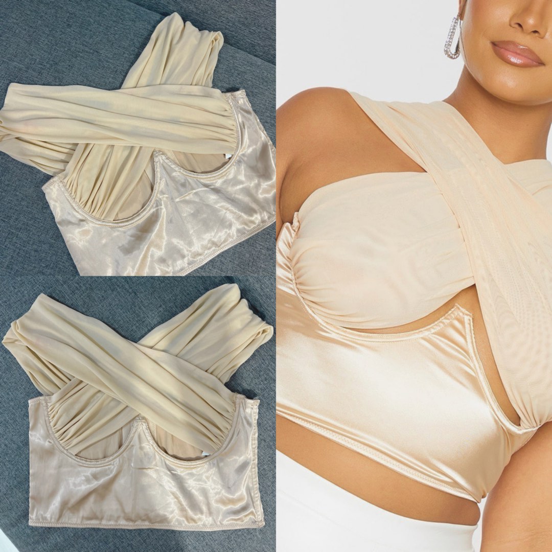 DUBAI AUSSIE CORSET/SEXYTOPS, Women's Fashion, Tops, Sleeveless on