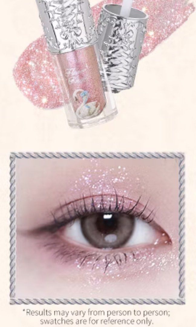 FLOWER KNOWS — Swan Ballet Liquid Eyeshadow (#5 Cracking Crystal) (Category: Makeup) located in Baliuag. Submitted by kia.sells (Listing ID 1353567780, Image 3). Description: — Liquid Eyeshadow — NO ISSUE ! <3 — RFS: decluttering makeup — MOP: Gcash/Gotyme — Loc: Bulacan.