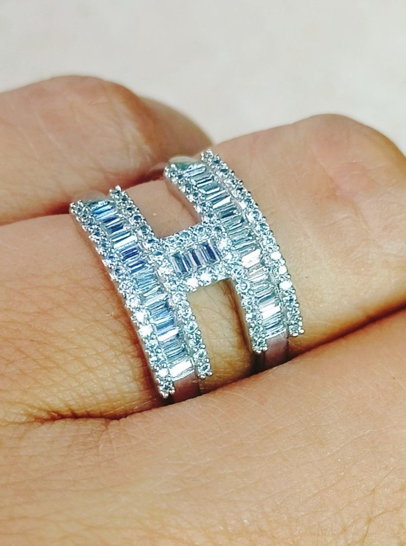 Hermes ring from japan (Category: Luxury Accessories) located in Manila. Submitted by osaze_27japanbags (Listing ID 1353511882, Image 1). Description: Hermes zirconia ring from japan no flaws size adjustable with gift box kindly pm me.