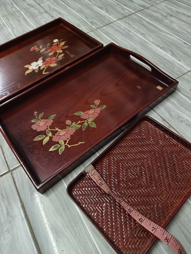 Japanese serving tray set (Category: Other Kitchenware & Tableware) located in Caloocan City. Submitted by appleblossoms07 (Listing ID 1353525195, Image 3). Description: take all ...