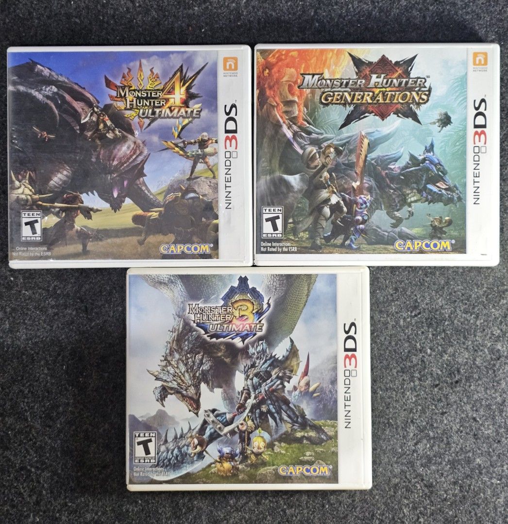 Monster Hunter Trilogy (Category: Nintendo) located in Paranaque City. Submitted by john020497 (Listing ID 1353545721, Image 1). Description: Bacoor, Cavite. Delivery via Lalamove/Grab/LBC..