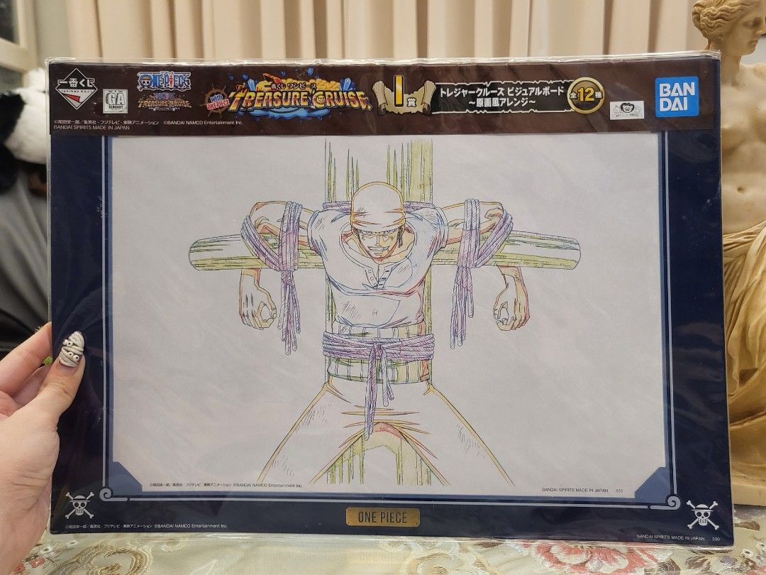 One Piece Zoro Bandai Ichiban Kuji Original Art Illustration Board (Category: Art & Prints) located in San Fernando. Submitted by jpmarketplace2023 (Listing ID 1353584945, Image 1). Description: 💚 All items are authentic from Japan. 💛 MOP: GCash (❌️ GCash Protect) 🩵 MOD: LBC only (❌️ S. Checkout, COD, COP) 💙 Meet-up: Vista Mall, San Fernando, Pampanga 💜 All items are on-hand. 🧡 First to pay gets the item first. ❤️ Breakable items are packed