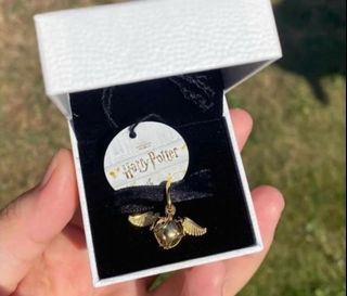 -PANDORA HARRY POTTER GOLDEN SNITCH DANGLE CHARM-