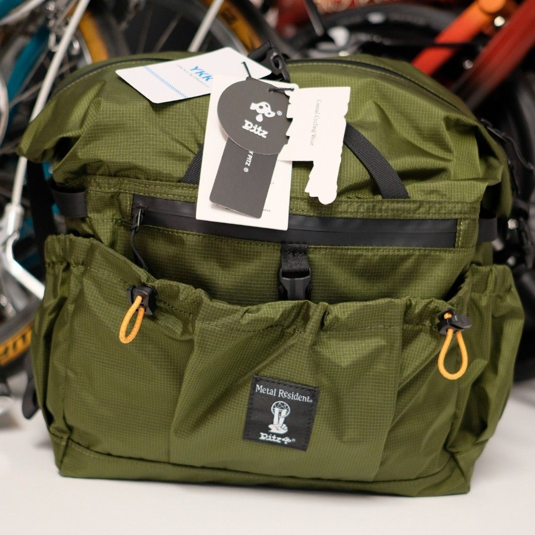 Pitz x Metal Resident Front Bag Brompton, Sports Equipment, Bicycles ...