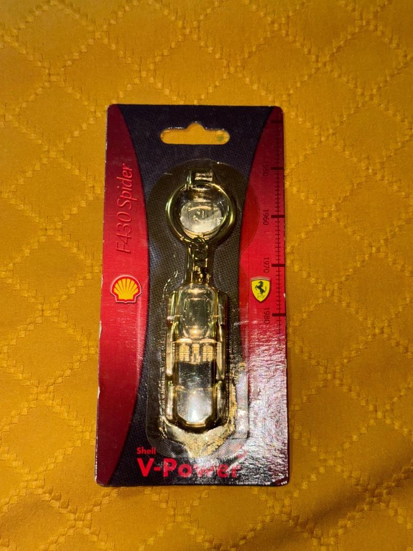 Shell V power Ferrari key chain (Category: Vehicle & Diecast Models) located in San Pedro. Submitted by taberna_carpe_diem (Listing ID 1353512048, Image 2). Description: Complete set of Shell V power key chain. Sealed and unused, blister pack not mint. Set of 6, Shipping c/o buyer..