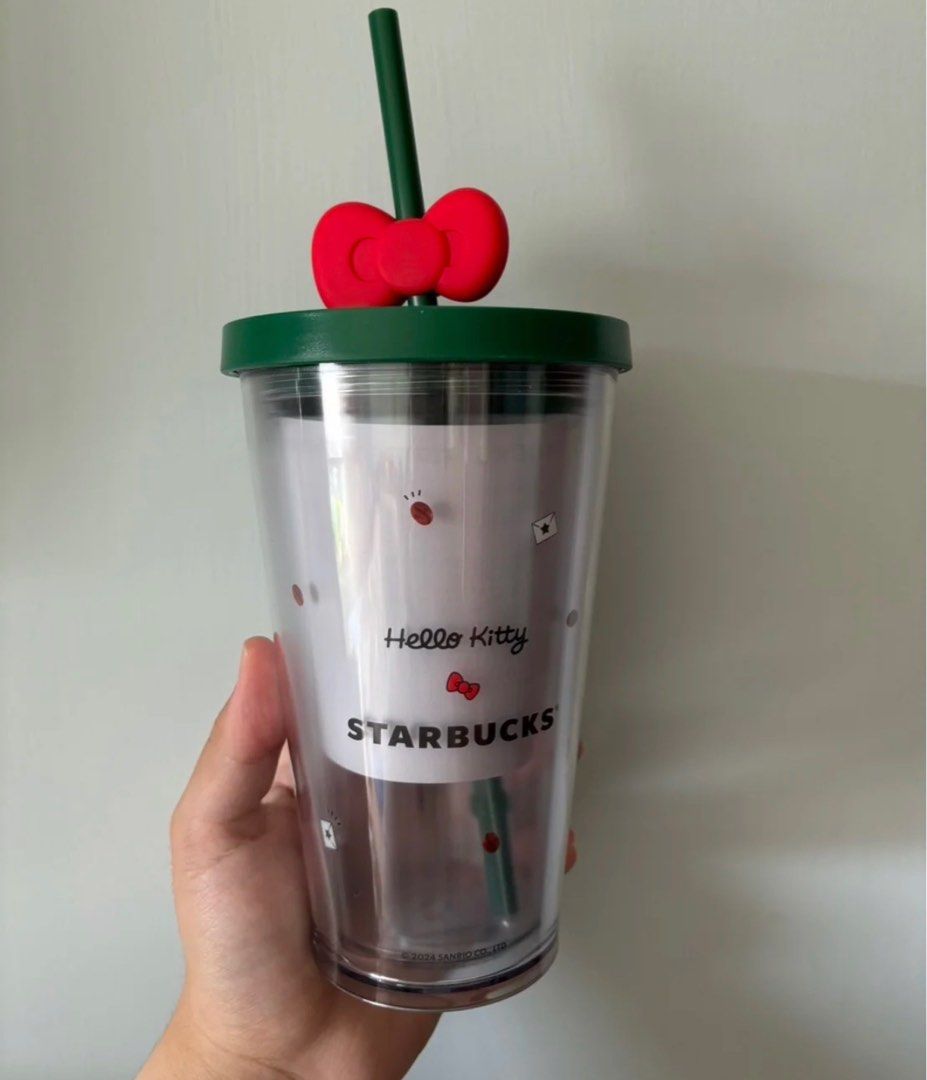 Starbucks Hello Kitty Tumbler 16oz (Category: Water Bottles & Tumblers) located in Manila. Submitted by handmedownthings (Listing ID 1353573255, Image 2). Description: .
