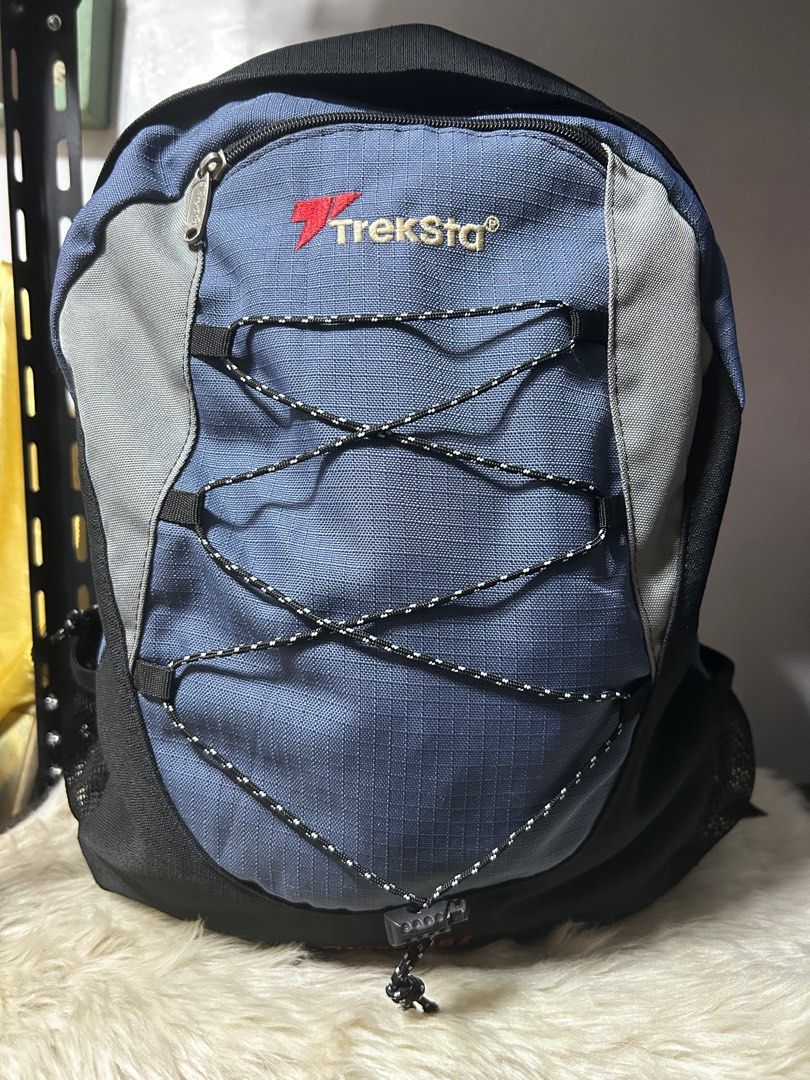 Treksta Backpack (Category: Backpacks) located in Manila. Submitted by leapmoonlight (Listing ID 1353487972, Image 1). Description: Preloved. Original Brand from Korea Has sign of use or minimal flaw. But not noticeable Unisex backpack. Lightweight and comfy. med size. Good for hiking For used items, please manage expectations and color may vary due to lighting Mop: Gcash Gotyme Bdo Bpi.