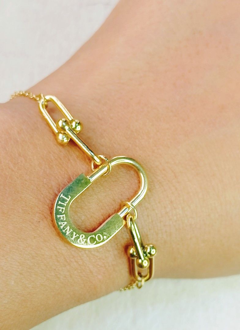 Tiffany U Lock bracelet from japan (Category: Luxury Accessories) located in Quezon City. Submitted by liambags (Listing ID 1353515205, Image 1). Description: Tiffany U Lock bracelet from japan no flaws with stamp size adjustable with gift box kindly pm me.