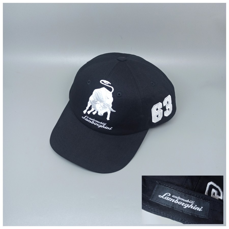 Topi Lamborghini 63 Cap Official Second Preloved Original 841, Fesyen ...