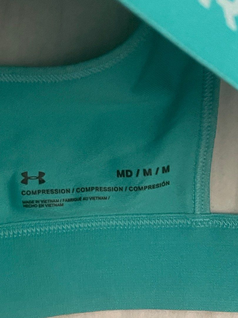 Under Armour Sports Bra (Category: Activewear) located in Quezon City. Submitted by welcomeom (Listing ID 1353481690, Image 3). Description: Orig UA sports Bra Size M on tag. Best fit sz 34 ABC No flaws. No pads but with pad slot. .