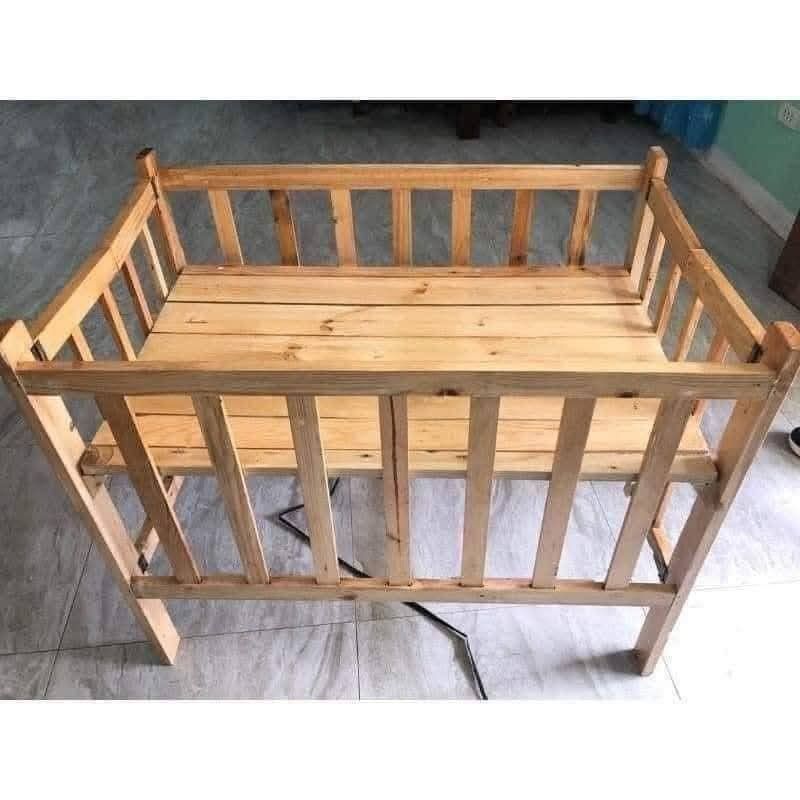 Wooden Crib (Kuna) Adjustable and Foldable (Category: Cots & Cribs) located in Manila. Submitted by onlineshoppersph (Listing ID 1353458448, Image 1). Description: DISCOUNT FOR BULK/WHOLESALE ORDERS‼️ ✅100% Brand New ✅Good Quality Cash On Deliver - Metro Manila - Delivery Fee/Handling Fee shouldered by BUYERS - DF/HF depends on BUYERS Location Thank You.