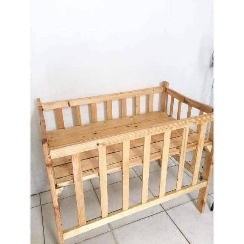 Wooden Crib (Kuna) Adjustable and Foldable (Category: Cots & Cribs) located in Manila. Submitted by onlineshoppersph (Listing ID 1353458448, Image 2). Description: DISCOUNT FOR BULK/WHOLESALE ORDERS‼️ ✅100% Brand New ✅Good Quality Cash On Deliver - Metro Manila - Delivery Fee/Handling Fee shouldered by BUYERS - DF/HF depends on BUYERS Location Thank You.