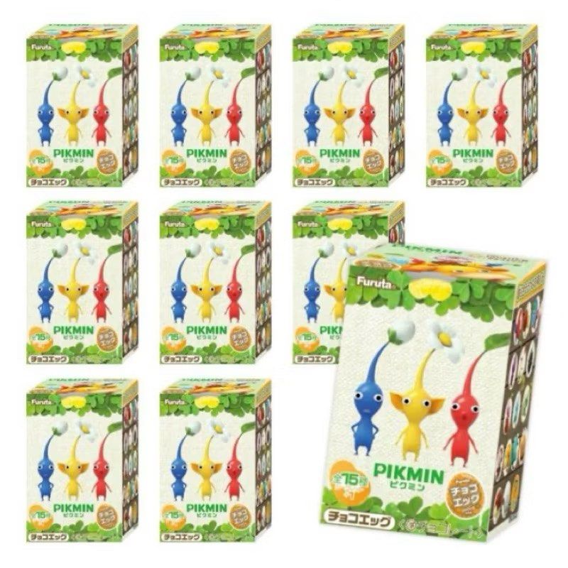 皮克敏 皮克敏巧克力 皮克敏盲盒 整套 巧克力蛋 Pikmin 任天堂角色 出奇蛋, 書籍、休閒與玩具, 玩具、公仔、桌遊在旋轉拍賣