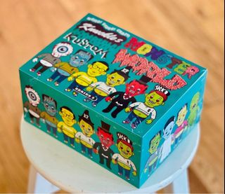 Paradise - 抽選販售資訊: HOW2WORK X Headlock Studio X Knuckle Monster World mini  figure series 2 盒玩系列2代售價: NT$7,800/中盒12抽日本人氣玩具品牌Headlock  Studio與Lowbrow藝術家Knuckle桑攜手推出了多款膾炙人口廣受粉絲喜愛的軟膠人偶作品, 由香港How2work操 