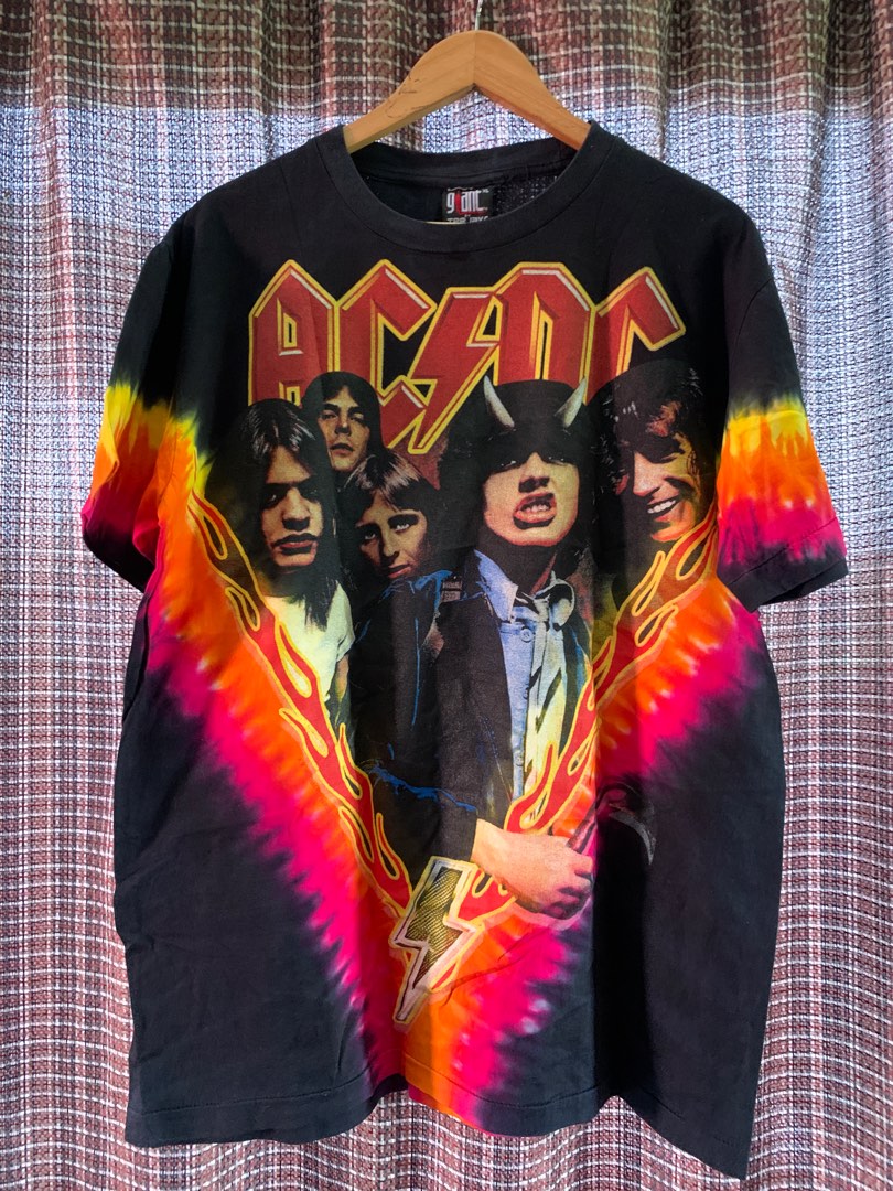 AC DC GIANT TAG, Men's Fashion, Tops & Sets, Tshirts & Polo Shirts on ...