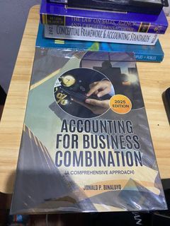 ACCOUNTING FOR BUSINESS COMBINATION by Jonald P. Binaluyo (2025 Edition)
