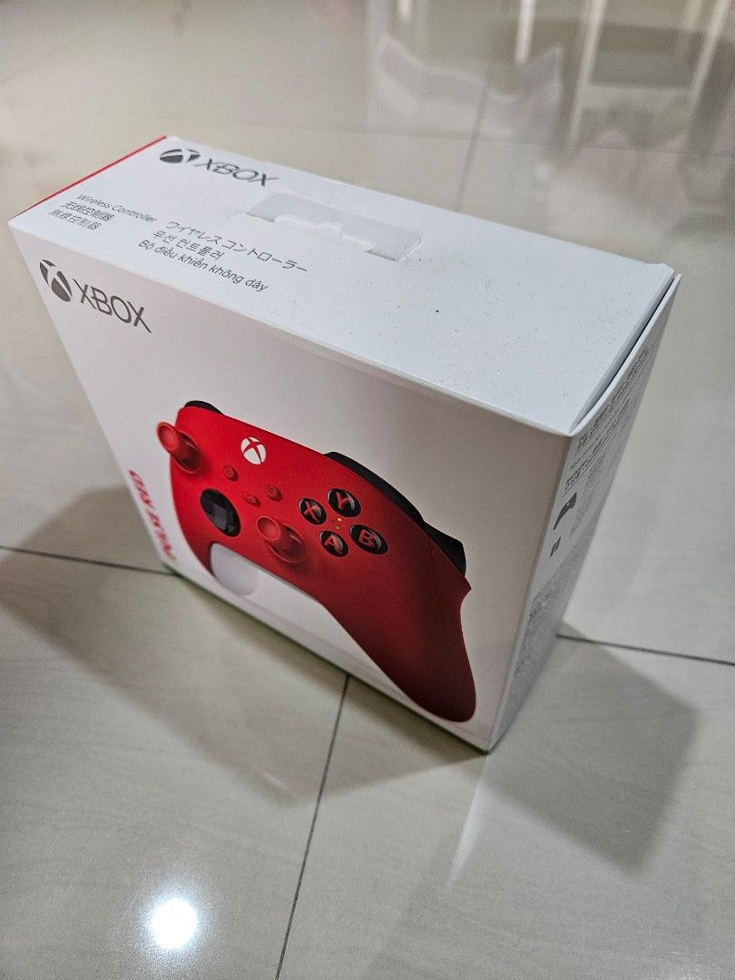 [BOX ONLY] Xbox One Wireless Controller - Pulse Red, Video Gaming ...