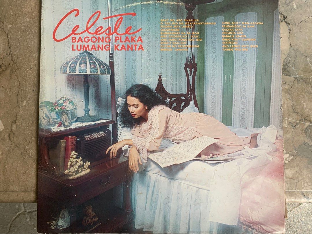 Celeste Legaspi OPM Vinyl LP Plaka (Category: Vinyls) located in Las Pinas. Submitted by kinganalog (Listing ID 1353690062, Image 1). Description: Celeste Legaspi OPM Vinyl Original pressing. Media VG+ to EX, Cover VG to VG+. Payment via Gcash, pickup via lalamove or grab on buyer’s expense and account. .