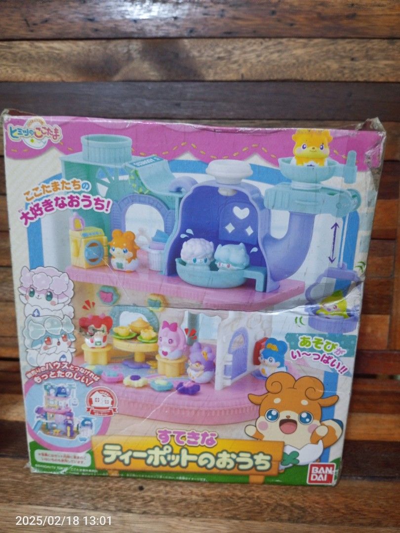 cocotama teatime playset (Category: Designer & Blind Box Toys) located in San Jose del Monte. Submitted by toys.merch.electronic (Listing ID 1353638216, Image 2). Description: WIYSWIYG house and 7 figures only mop gcash mod flash loc SJDM Bulacan.
