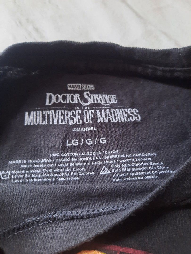 Doctor Strange: Multiverse Of Darkness Shirt (Category: Tshirts & Polo Shirts ) located in Pasig City. Submitted by marc1525 (Listing ID 1353679110, Image 2). Description: Doctor Strange: Multiverse Of Darkness Shirt Size Large Black.