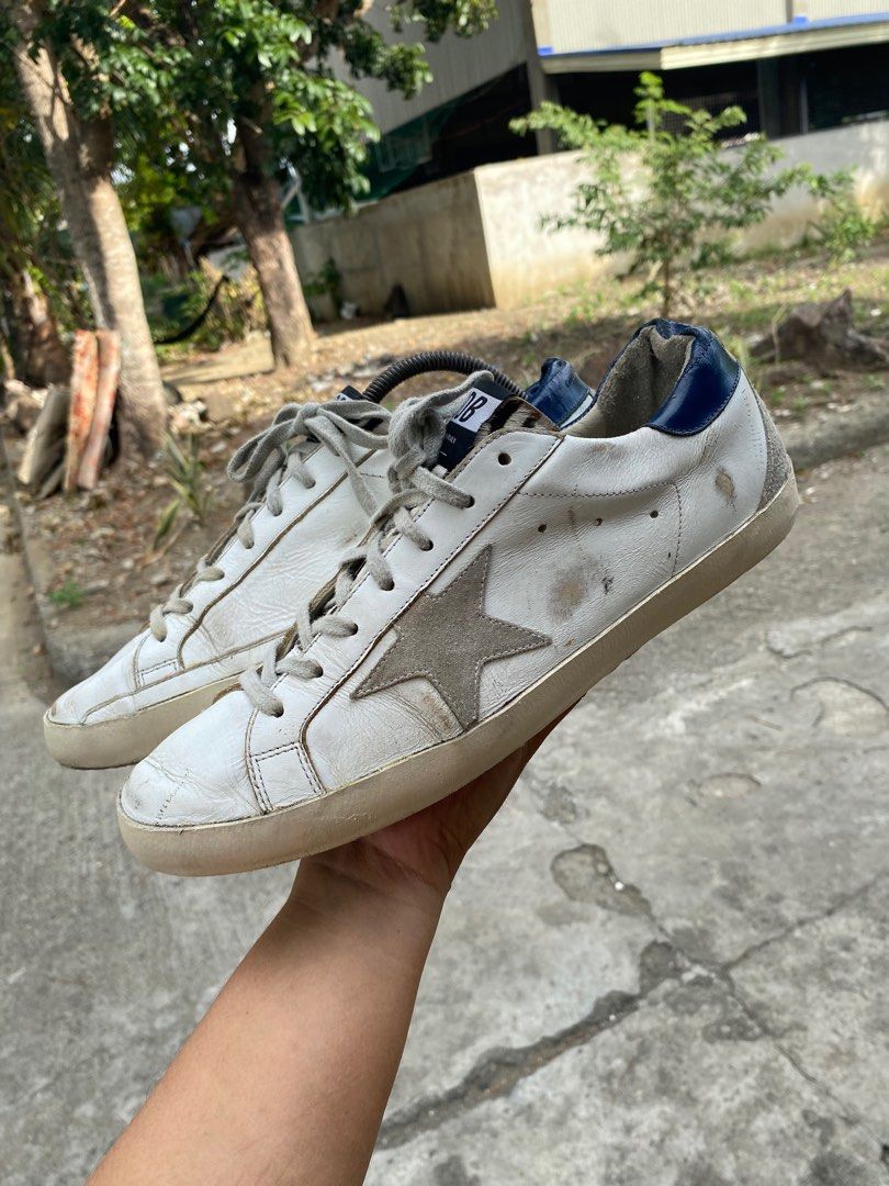 GGDB BLUE TAB AND ZEBRA TONGUE (Category: Sneakers) located in Iloilo. Submitted by resellmpg (Listing ID 1353599257, Image 2). Description: Size 43 10us mens Rekta mensahe Coded .