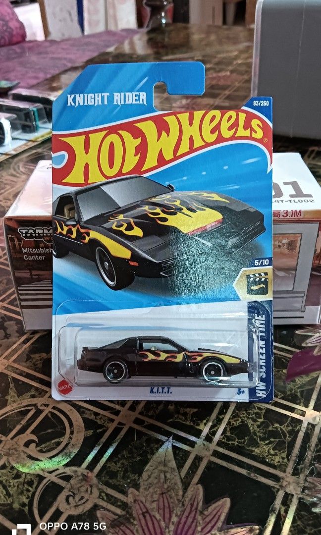 Hot Wheels Screen Time KITT Knight Rider 1982 Pontiac Trans Am Black 1:64