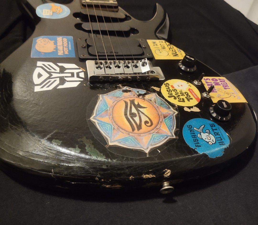 Ibanez Guitar For Sale (Category: Musical Instruments) located in Pasig City. Submitted by mr.crow (Listing ID 1353600475, Image 1). Description: *ISSUE -Has Cosmetic Paint Issues Due To Humidity (Please Refer to The Photos) -100% Working Since 1996 *PICK UP LOCATION Ortigas Park, F. Ortigas Jr. Rd, Ortigas Center, Pasig, Metro Manila https://g.co/kgs/8fmSjrw *MODE OF PAYMENTS -BPI -SECURITY BANK -GCASH -PAYPAL *SHIPPING (AT BUYERS EXPENSE) -LALA