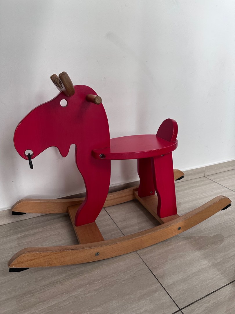 Ikea Rocking Moose, Babies & Kids, Baby Nursery & Kids Furniture, Kids ...