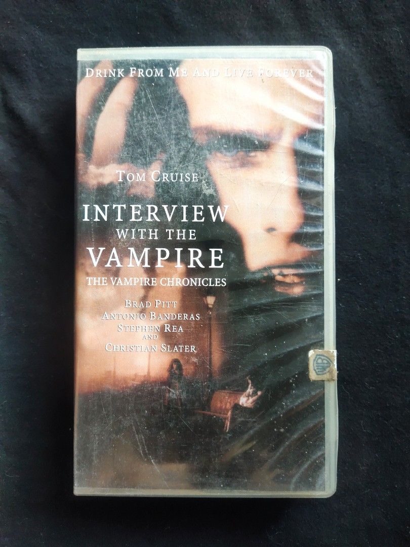 Interview With A Vampire VHS (Category: Storybooks) located in Pasig City. Submitted by mr.crow (Listing ID 1353603075, Image 1). Description: *PICK UP LOCATION Ortigas Park, F. Ortigas Jr. Rd, Ortigas Center, Pasig, Metro Manila https://g.co/kgs/8fmSjrw *MODE OF PAYMENTS -BPI -SECURITY BANK -GCASH -PAYPAL *SHIPPING (AT BUYERS EXPENSE) -LALAMOVE -TOKTOK -GRAB -MOVE IT Or any other courrier services Of your choice. *FOR OUTSIDE METRO MANILA -JRS E