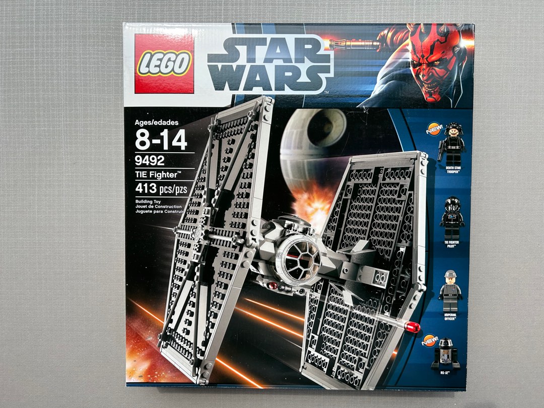Lego Star Wars Imperial TIE Fighter Lego set #9492, Hobbies & Toys ...