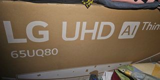 LG 65 inch TV (damaged LCD panel)