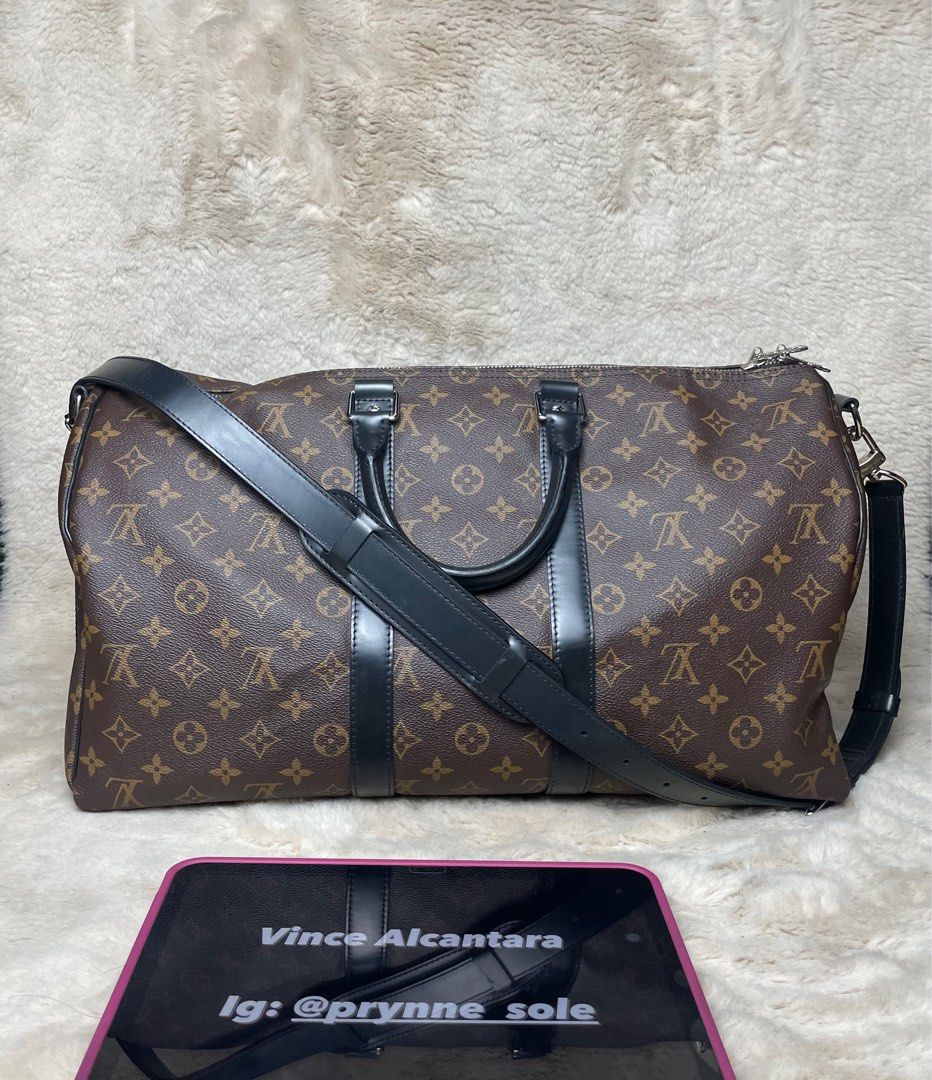 LV Keepall Bondouliere 45 Monogram Macassar (Category: Luxury Bags & Wallets) located in Las Pinas. Submitted by vinalcantara (Listing ID 1353694764, Image 1). Description: For Sale / Trade !! LV Keepall Bondouliere 45 Monogram Macassar Good as new & comes with Bag, Strap, Padlock, Receipt & Free Organizer Php 85,000 Will send detailed pics upon request! ✔️ 📍 Loc/Meet ups: Las Piñas and Cavite 💸 PNB/BDO or Gcash 🚚 Lalamove/LBC ✔️ Unli vouch an