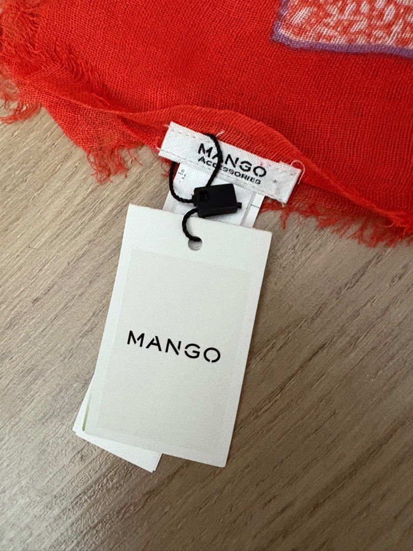 Mango Shawl (Category: Coats, Jackets and Outerwear) located in Kuala Lumpur. Submitted by eugene_davis (Listing ID 1353647821, Image 2). Description: Mango Shawl Dimensions: 96cm x 90cm Brand New Never Used Have 3 available rm35 COD at Old Klang Road.