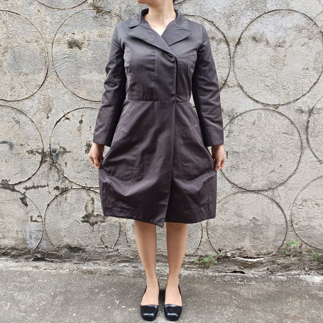 Marni Satin Lightweight Coat. (Category: Luxury Apparel) located in Urdaneta. Submitted by brokensupply.ph (Listing ID 1353709798, Image 2). Description: Marni Satin Lightweight Coat fits medium - large.