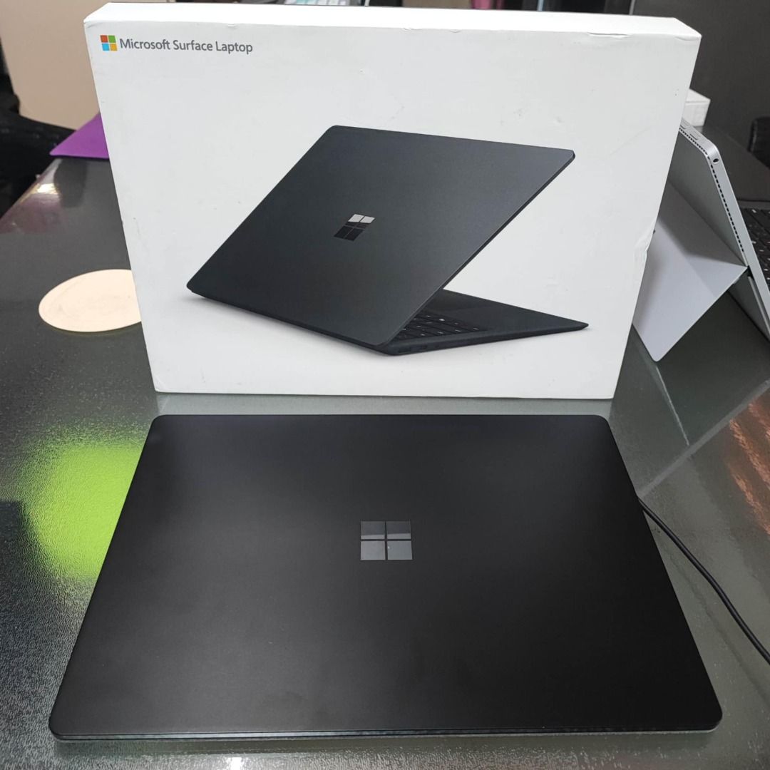 Microsoft Surface Laptop 2 DAJ-00092 (Category: Laptops & Notebooks) located in Las Pinas. Submitted by jenns.shoppe (Listing ID 1353656844, Image 2). Description: Microsoft Surface Laptop 2 DAJ-00092 📌₱20,000 📌Pre-loved, in excellent condition 📌Flaws: With minimal scratches ◾️Intel Core i7-8650U ◾️Intel UHD Graphics 620 ◾️13.5”, 2K (2256 x 1504), IPS ◾️256GB SSD ◾️8GB LPDDR3 ◾️1.25 kg (2.8 lbs) 📌Tech specs 👉Dimensions 12.13” x 8.79” x .57” 
