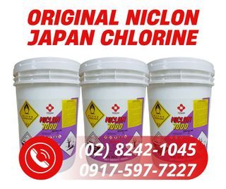 Niclon Chlorine Made in Japan for Swimming Pools (1 drum)