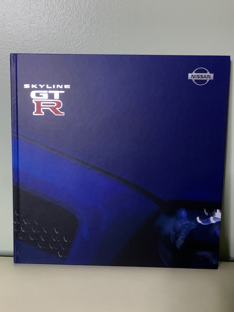 Nissan Skyline GTR R34 Catalog Brochure Book 1999, Hobbies & Toys