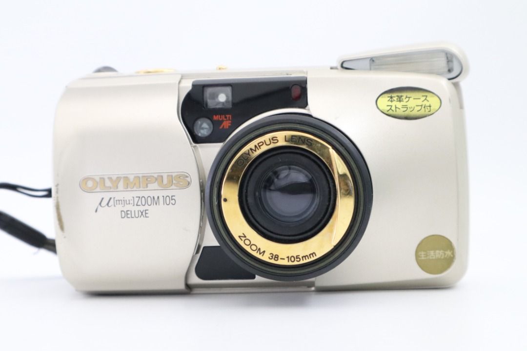 OLYMPUS µ ZOOM105 DELUXE (5818075) | (f00794), Photography, Cameras on  Carousell