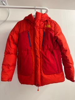 Orange Puffer Winter Jacket for Men